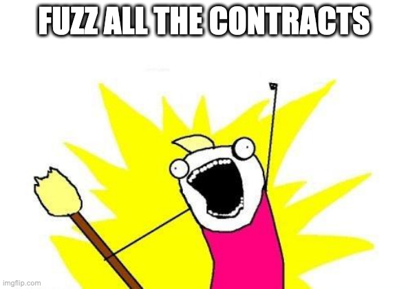 Fuzz all the contracts